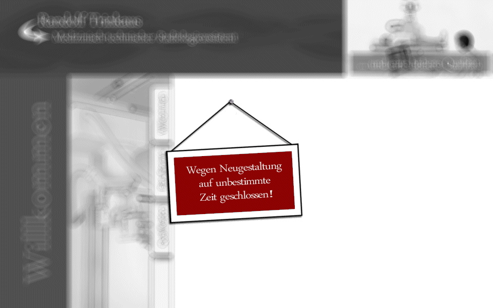 Wegen Neugestaltung geschlossen!